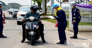 กองบิน ๔๑ จัดตั้งหน่วยบริการประชาชนช่วงเทศกาลสงกรานต์ ประจำปี ๒๕๖๕