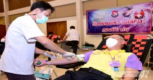 กองบิน ๔๑ จัดกิจกรรมบริจาคโลหิต เพื่อถวายเป็นพระราชกุศล เนื่องในวันเฉลิมพระชนมพรรษาสมเด็จพระนางเจ้าสุทิดา พัชรสุธาพิมลลักษณ พระบรมราชินี ประจำปี ๒๕๖๕