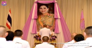 พิธีเจริญพระพุทธมนต์และพิธีถวายพระพรชัยมงคล สมเด็จพระนางเจ้าสุทิดา พัชรสุธาพิมลลักษณ พระบรมราชินี เนื่องในวโรกาสวันเฉลิมพระชนมพรรษา