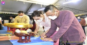 พิธีหล่อเทียนพรรษา กองบิน ๔๑ ประจำปี ๒๕๖๕