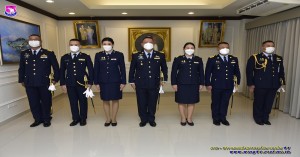 พิธีประดับเครื่องหมายยศนายทหารชั้นสัญญาบัตร