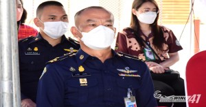 กองบิน ๔๑ ร่วมพิธีเปิดอาคารที่ทำการสถานีตำรวจภูธรแม่ปิง