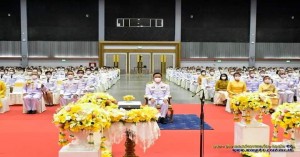 พิธีวางพวงมาลาถวายราชกุศล พระบาทสมเด็จพระบรมชนกาธิเบศร มหาภูมิพลอดุลยเดชมหาราช บรมนาถบพิตร เนื่องในวันคล้ายวันสวรรคต ๑๓ ตุลาคม