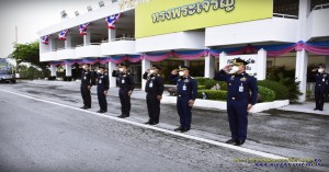ผู้บังคับการกองบิน ๔๑ ให้การต้อนรับที่ปรึกษาพิเศษกองทัพอากาศ