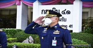 ผู้บังคับการกองบิน ๔๑ ให้การต้อนรับที่ปรึกษาพิเศษกองทัพอากาศ