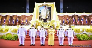 กองบิน ๔๑ ร่วมพิธีเนื่องในวันคล้ายวันพระบรมราชสมภพ พระบาทสมเด็จพระบรมชนกาธิเบศร มหาภูมิพลอดุลยเดชมหาราช บรมนาถบพิตร วันชาติ และวันพ่อแห่งชาติ ๕ ธันวาคม ๒๕๖๕