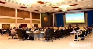 การประชุมเตรียมการฝึกหลักสูตรจิตอาสา ๙๐๔ 
